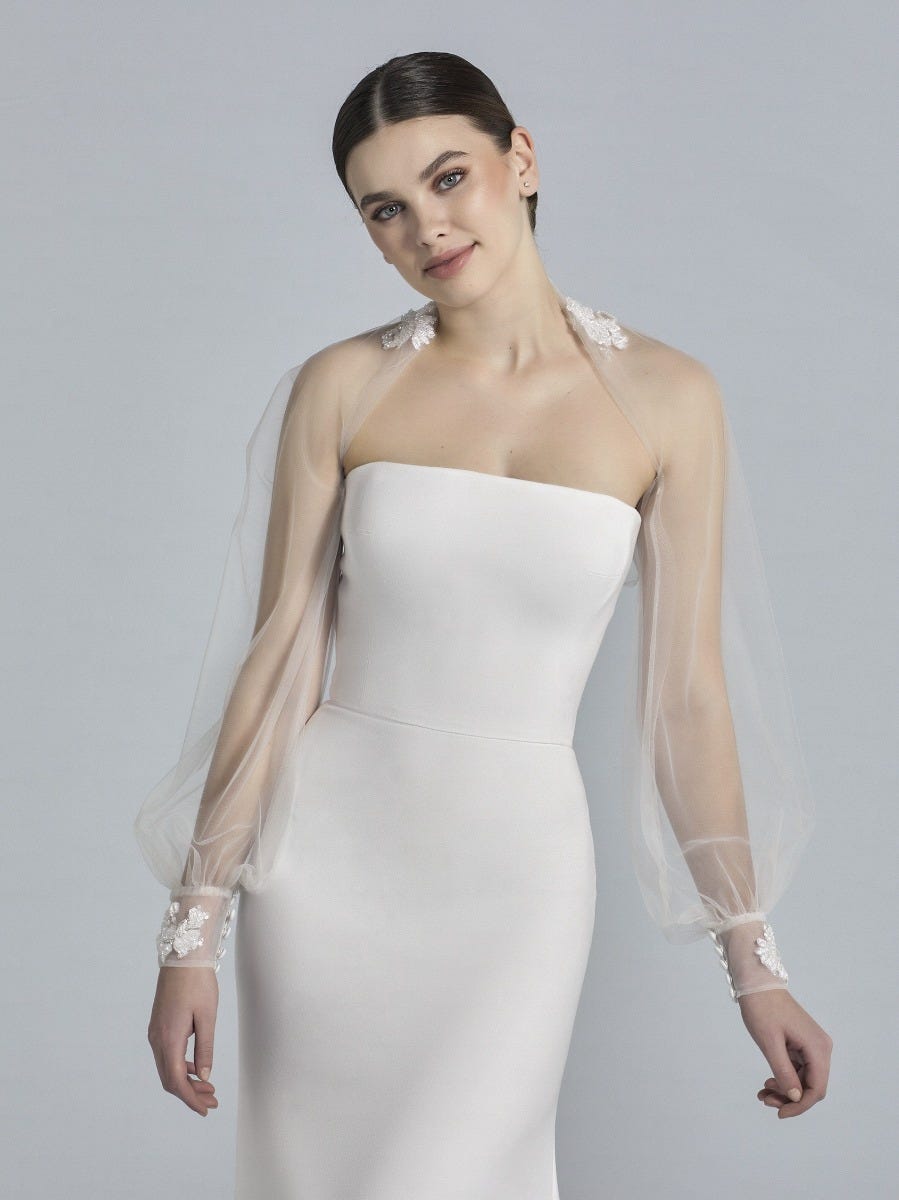 Coprispalle hot sale sposa pronovias