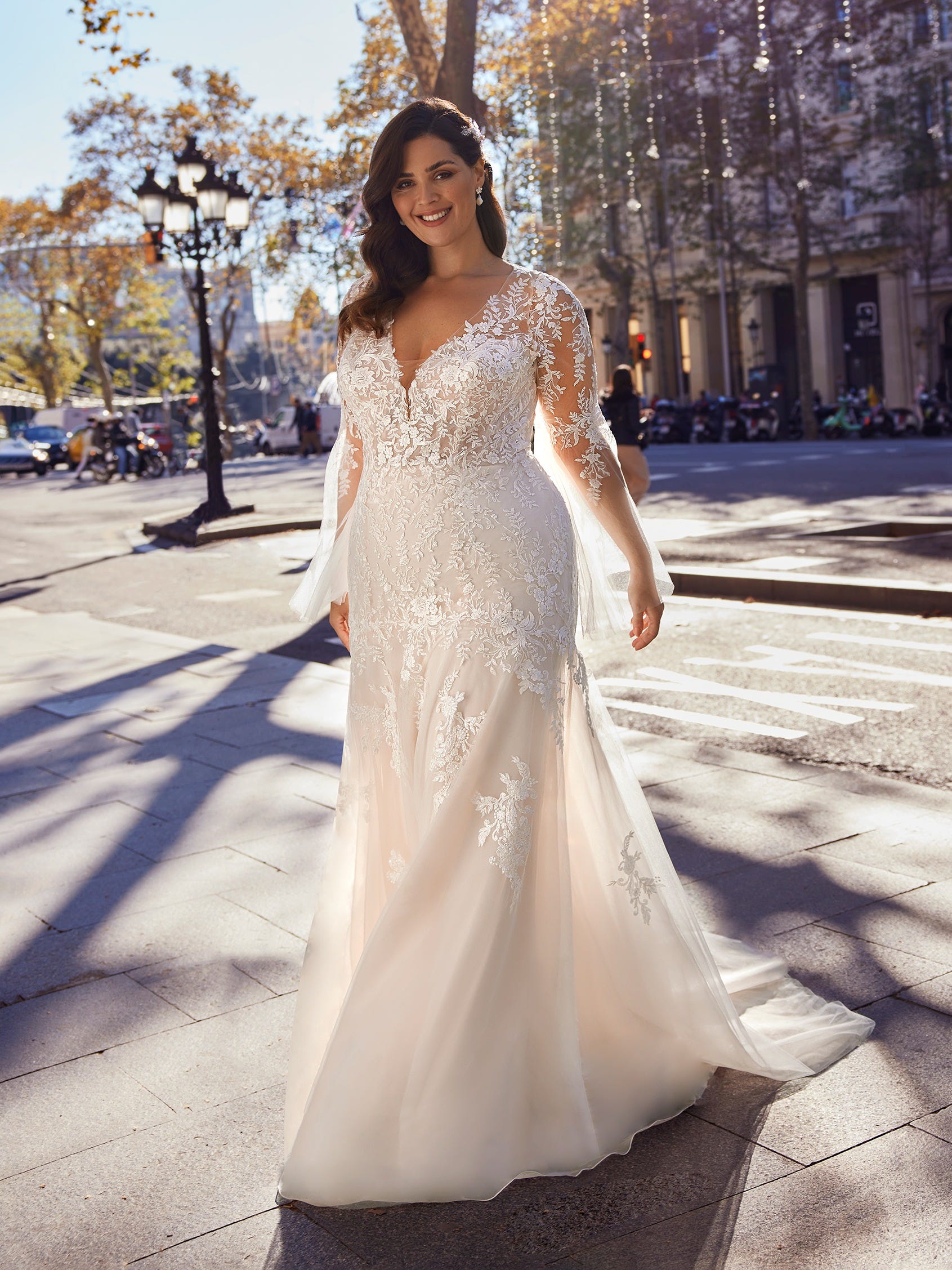 Abito da clearance sposa curvy online