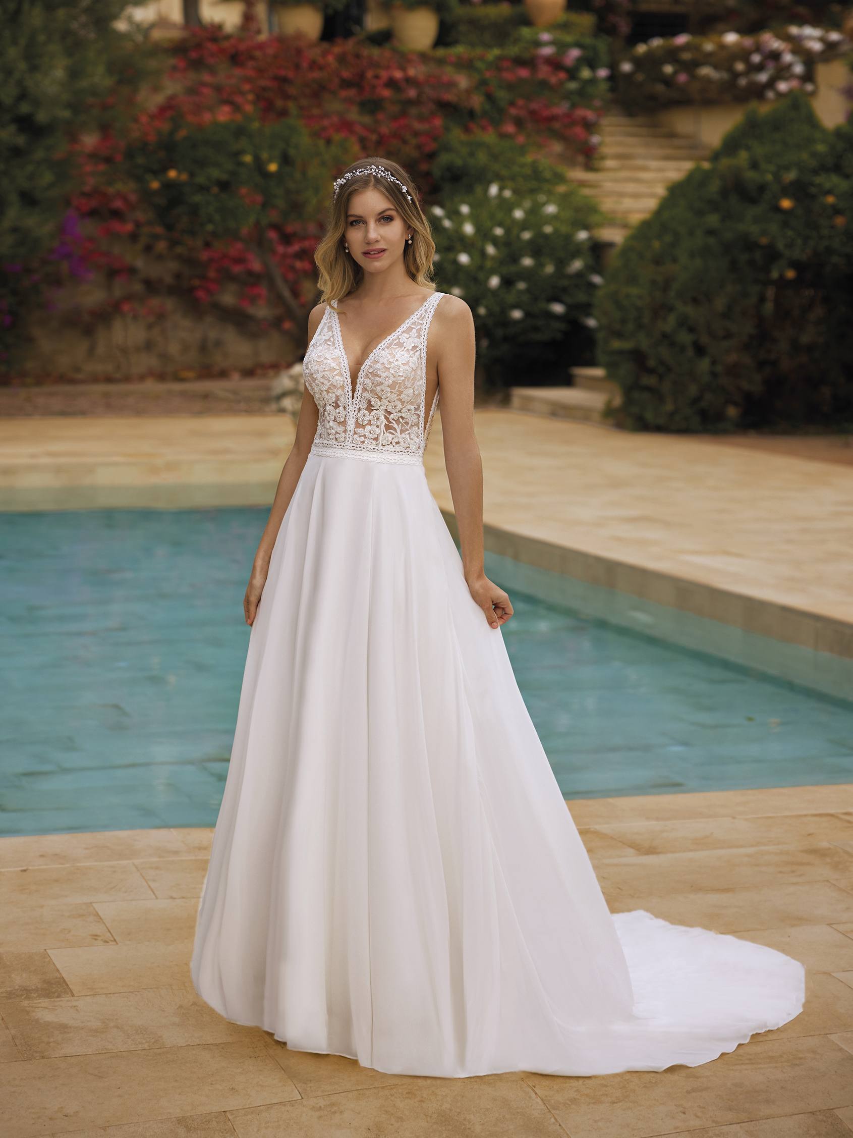 Vestido de novia para playa 2020 new arrivals