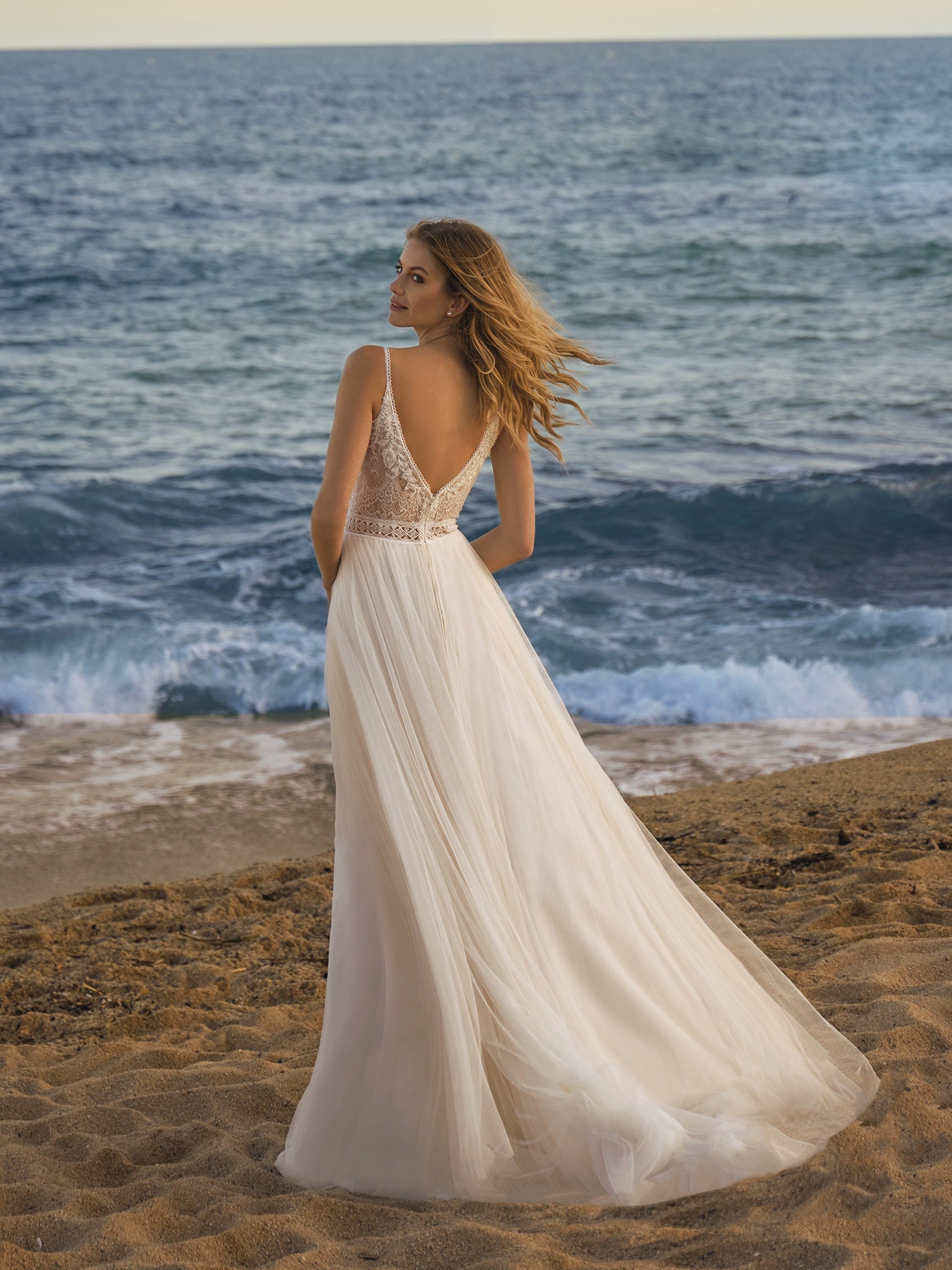 Vestido de best sale novia playa 2020